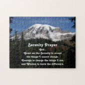 Inspiration Serenity Prayer Rainier Puzzle (Horizontal)
