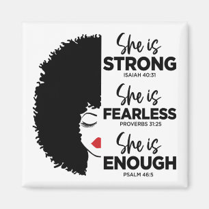 Inspiration Sie ist Square Magnet