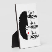 Inspiration Sie ist Tischdecke mit Easel Fotoplatte (Seite)