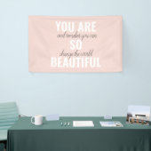Inspiration Sie sind so schöne positive Zitat Banner (Messeveranstaltung)