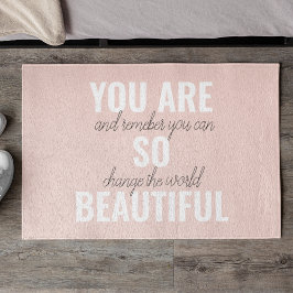 Inspiration Sie sind so schöne positive Zitat Fußmatte