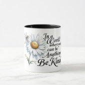 Inspiration Sonnenblumen sind freundlich Tasse (Zentrum)