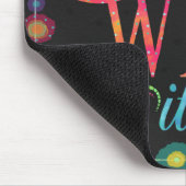 Inspiration Spaß ist es, was es ist Mousepad (Ecke)