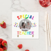Inspiration-Special-Teacher-Foto Serviette (Beispiel)