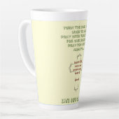 Inspiration Spirituelle Latte-Tasse Milchtasse (Linke Ecke)