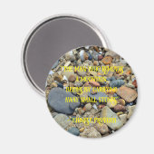 Inspiration Stones Magnet (Vorderseite/Rückseite)