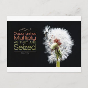Inspiration Sun Tzu Postkarte