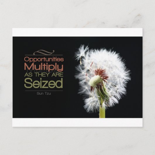 Inspiration | Sun Tzu Postkarte (Vorderseite)