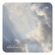 Inspiration Sunbeams Blue Sky