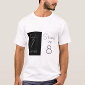 Inspiration T - Shirt "7 mal Herbst, Stand up 8 (Vorderseite)