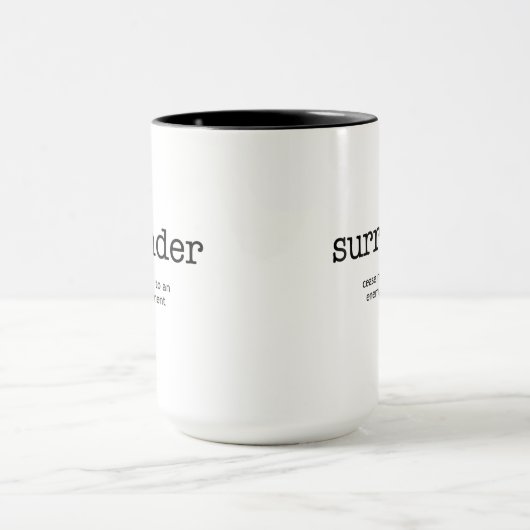 Inspiration-Tasse Tasse (Zentrum)
