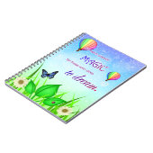 Inspiration-Traumpreisnotierung Notizblock (Linke Seite)