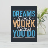 Inspiration-Typografie-Design Einladung (Stehend Vorderseite)