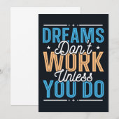 Inspiration-Typografie-Design Einladung (Vorne/Hinten)