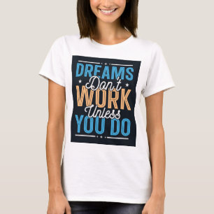 Inspiration-Typografie-Design T-Shirt