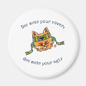 Inspiration und Action Badge Magnet (Vorne)