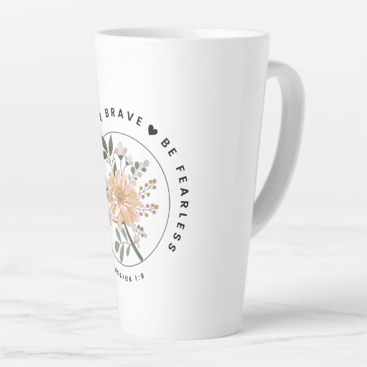 Inspiration und Blumendesign Milchtasse (Rechte Ecke)