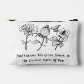 Inspiration und Blumenkunst Zubehörtasche (Vorderseite)