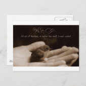 Inspiration und Kindheit von Aesop Postkarte (Vorne/Hinten)