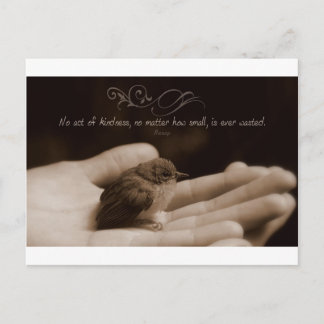 Inspiration und Kindheit von Aesop Postkarte