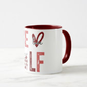 Inspiration und Liebe Tasse (VorderseiteRechts)