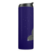 "Inspiration und Liebe" Thermosbecher (Nach links gedreht)