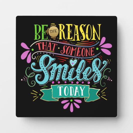 Inspiration und Motivation Fotoplatte (Vorderseite)