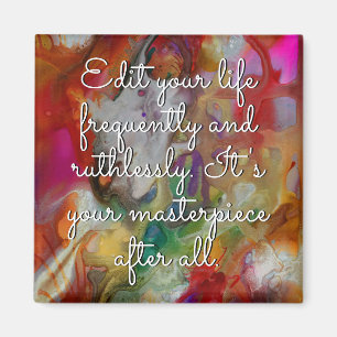 Inspiration und Motivation Wörterbuch Magnet