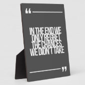 Inspiration und motivierend Zitat Fotoplatte (Seite)