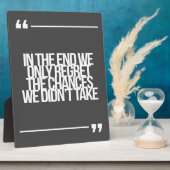 Inspiration und motivierend Zitat Fotoplatte (Seite)