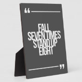 Inspiration und motivierend Zitat Fotoplatte (Seite)