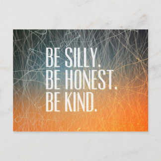 Inspiration und motivierend Zitat Postkarte