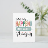 Inspiration und phantastische Tageskunst Postkarte (Stehend Vorderseite)