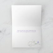 Inspiration und Schmetterling Karte (Innenseite)
