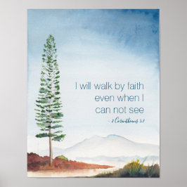 Inspiration und Spirituelle Wasserfarben Poster