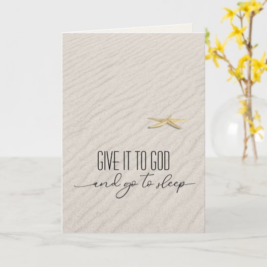 Inspiration und Starfish Karte (Gelbe Blume)