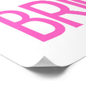 Inspiration und Typografie Kunst - Aufstieg über S Poster (Ecke)