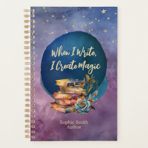 Inspiration- und Whimsikautoren und Schriftsteller Planer