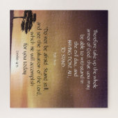 Inspiration-Upsting-Motivation Bibelschrift Puzzle (Horizontal)