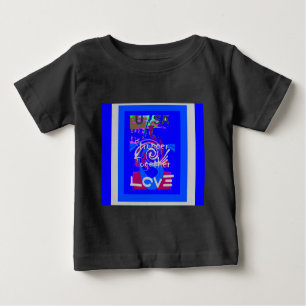 Inspiration USA Wir sind enger mit der Liebe zusam Baby T-shirt