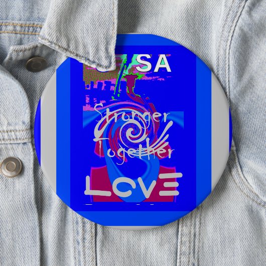 Inspiration USA Wir sind enger mit der Liebe zusam Button (Beispiel)
