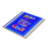 Inspiration USA Wir sind enger mit der Liebe zusam Fliese (Seite)