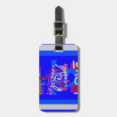 Inspiration USA Wir sind enger mit der Liebe zusam Gepäckanhänger (Vorderseite vertikal)