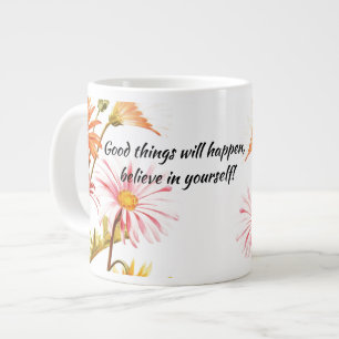Inspiration Vintag Summer Blume Kaffeepause Tasse