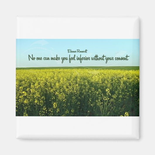 Inspiration von Eleanor Roosevelt Magnet (Vorne)