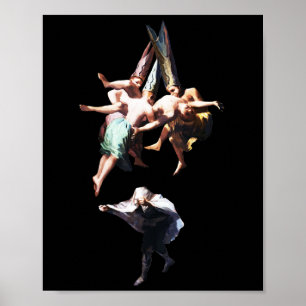 Inspiration von Francisco Goya, Hexenflug Poster