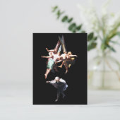 Inspiration von Francisco Goya, Hexenflug Postkarte (Stehend Vorderseite)