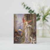 Inspiration von Gustave Moreau Postkarte (Stehend Vorderseite)