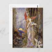 Inspiration von Gustave Moreau Postkarte (Vorne/Hinten)