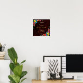 Inspiration von Rumi Poster (Heimbüro)